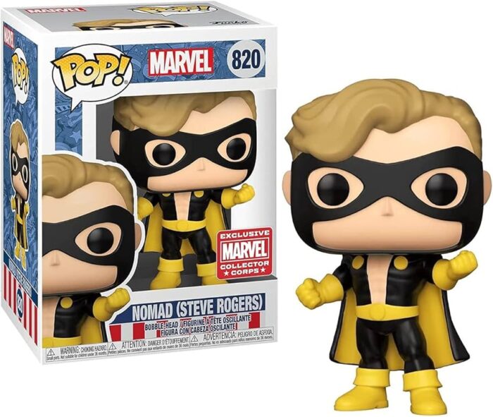 Figura Nomad ( Steve Rogers ) Funko Pop! Marvel Exclusive Marvel 820