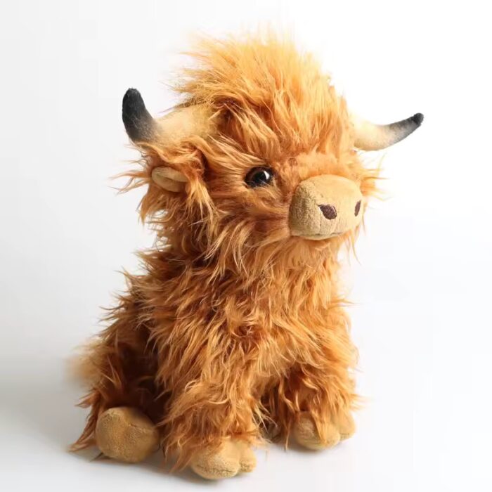 Peluche Vaca de las Tierras Altas PT Iconos 27 Cm