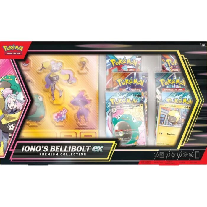 Set Cartas PKI Iono´s Bellibolt Ex Premium Collection The Pokémon Company TCG Pokémon Anime ING
