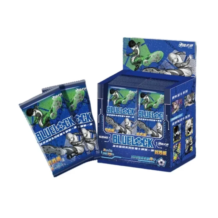 Set Cartas Blue Lock PT Anime Copia Azul