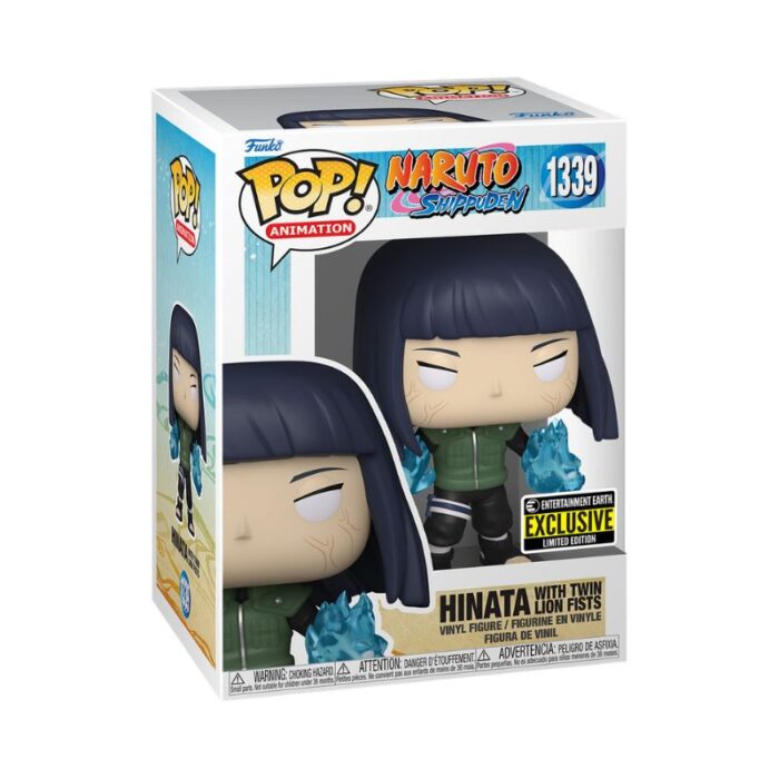 Figura Hinata Hyuga (Twin Lion Fist) Funko Pop! Naruto Shippuden Anime EE Exclusive 1339