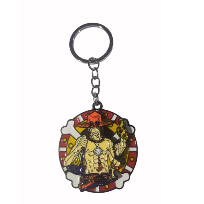 Llavero Portgas D. Ace PT One Piece Anime Con Movimiento