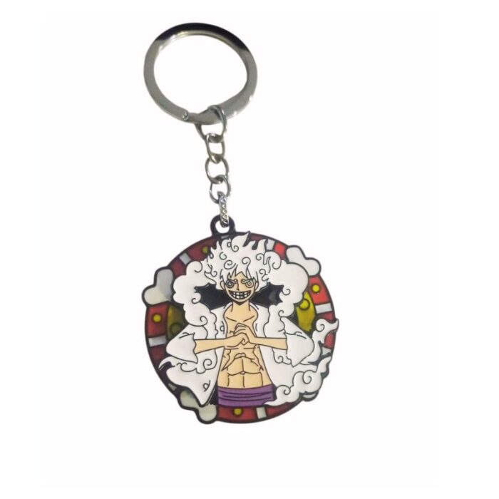 Llavero Luffy Gear 5 PT One Piece Anime Con Movimiento
