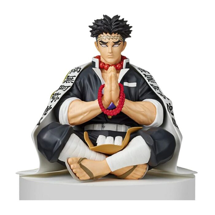 Figura Gyomei Himejima PT Kimetsu No Yaiba Anime Sentado