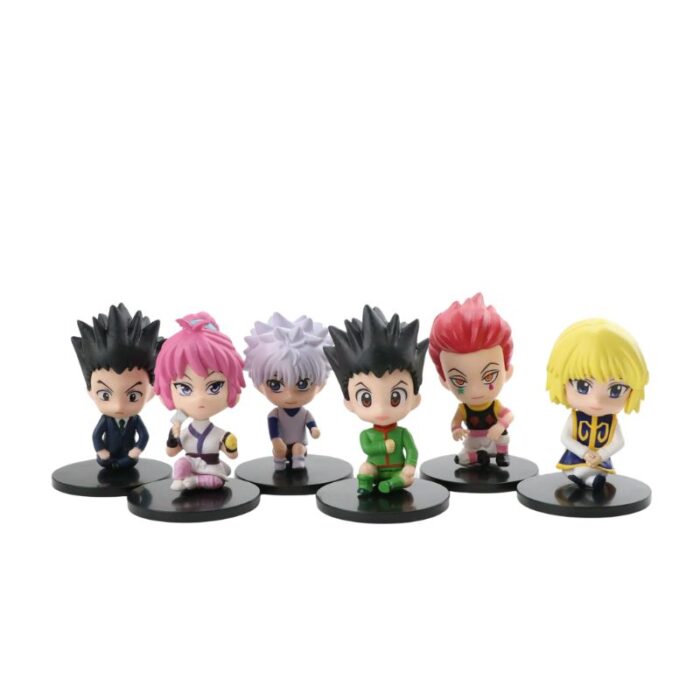 Figura Set X6 Hunter X Hunter PT Anime Sentados