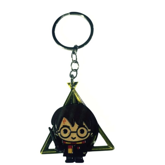 Llavero Harry & Reliquias de la Muerte PT Harry Potter Fantasia Giratorio