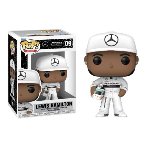 Figura Lewis Hamilton with Helmet Funko Pop! Formula 1 Iconos 9