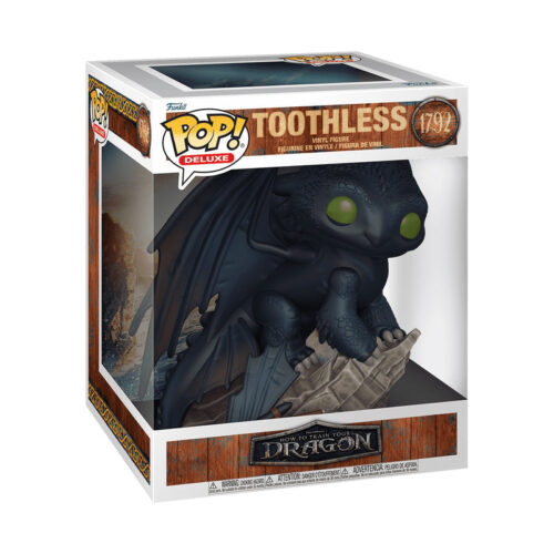 Figura Toothless Chimuelo Funko Pop! How to Train Your Dragon Live Action Animados Deluxe 1792