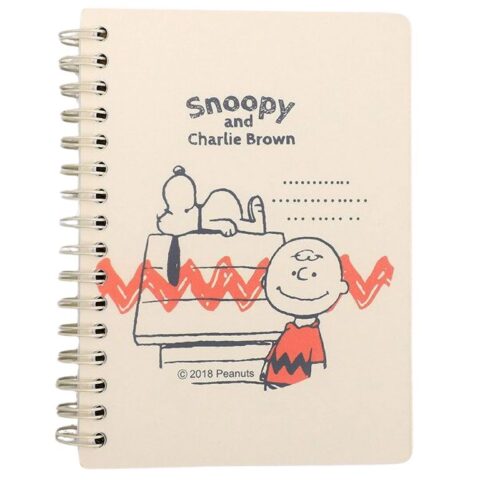 Libreta / Cuaderno Snoopy PT Animados Pequeña