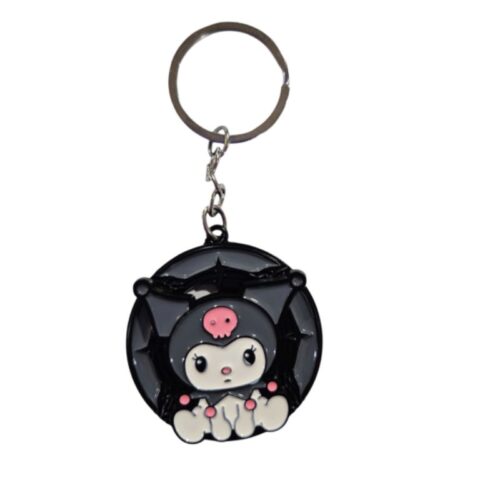 Llavero Kuromi PT Hello Kitty Anime Giratorio