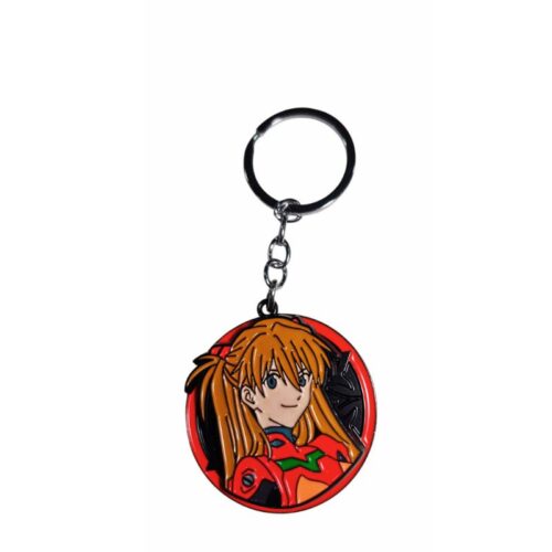 Llavero Giratorio Asuka Langley Soryu PT Neon Genesis Evangelion Anime Metal