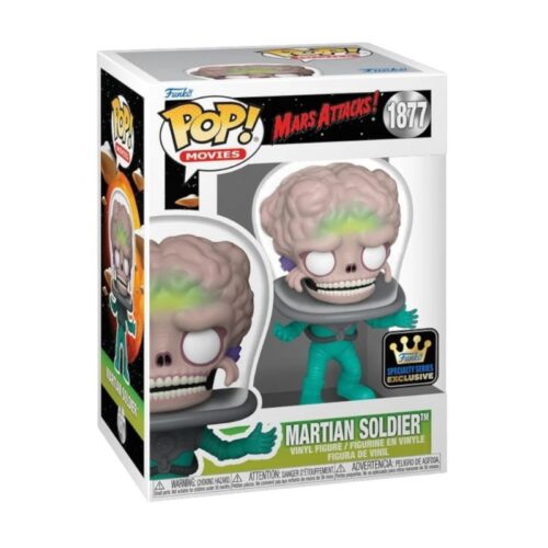Figura Martian Soldier Funko Pop! Mars Attacks Ciencia Ficción Specialty Series Exclusive 1877