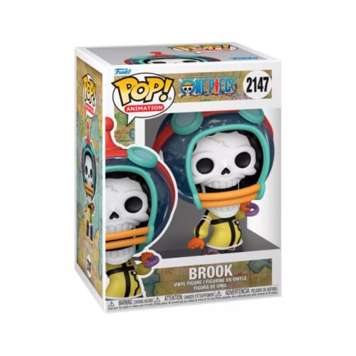 Figura Brook Funko Pop! One Piece Anime Egghead Island #2147