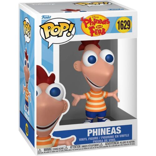 Figura Phineas Flynn Funko Pop! Phineas & Ferb Disney 1629