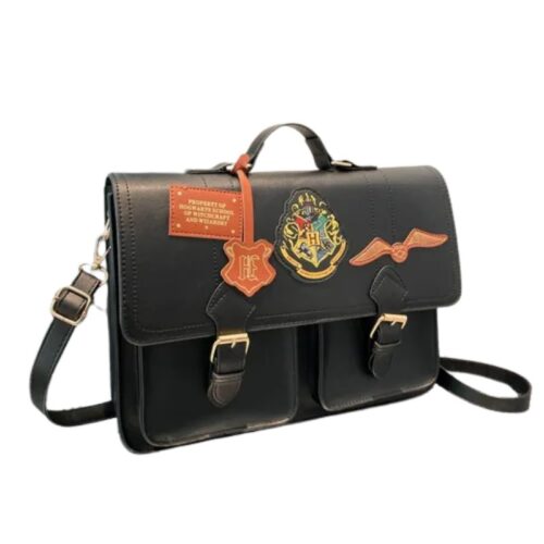 Maletín / Cartera Hogwarts PT Harry Potter Fantasia Negra