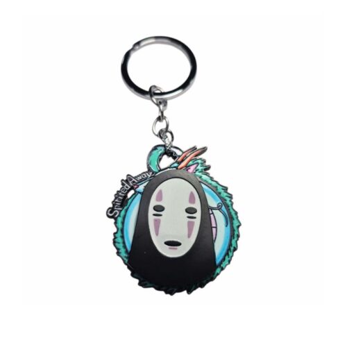 Llavero Giratorio Sin Cara PT Studio Ghibli Anime Metal