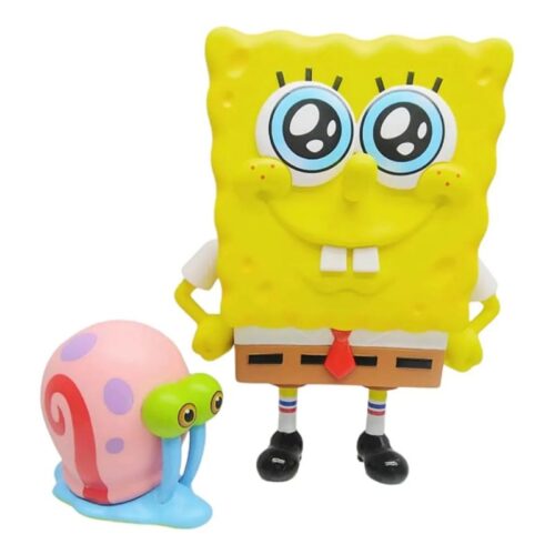 Figura Bob Esponja & Gary PT Animados