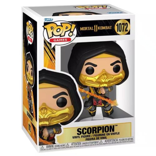 Figura Scorpion (Fatality) Funko Pop! Mortal Kombat Videojuegos 1072