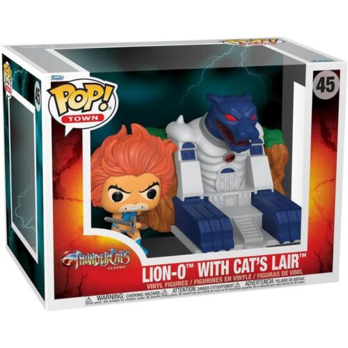 Figura Lion-O con la Guarida de los Gatos Funko Pop! ThunderCats Animados 45