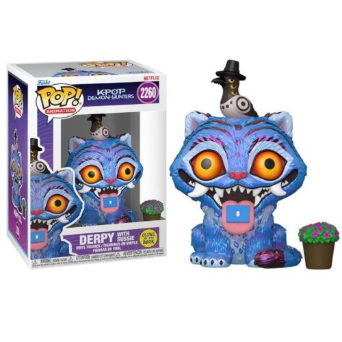 Figura Derpy with Sussie Funko Pop! KPop Demon Hunters Animados Glow in the Dark 2260