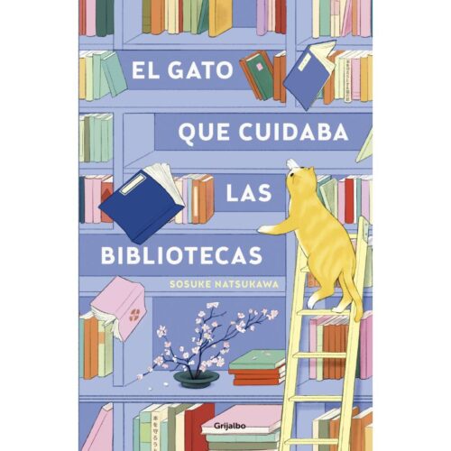 Libro El gato que cuidaba las bibliotecas Grijalbo Iconos