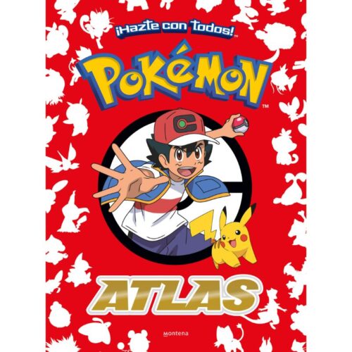 Libro Atlas Pokémon (Guía Pokémon) Montena Anime