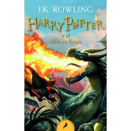 Libro Harry Potter y el cáliz de fuego Salamandra Bolsillo Fantasia