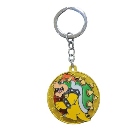 Llavero Giratorio Bowser PT Super Mario Bros Videojuegos