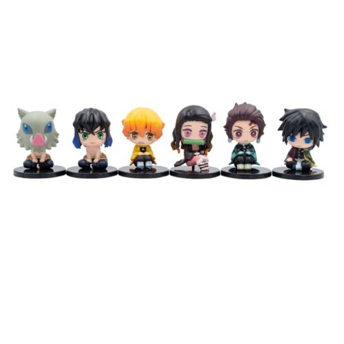 Figura Set X6 Kimetsu no Yaiba PT Demon Slayer Anime
