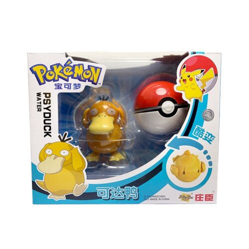 Figura Pokebola Psyduck PT Pokémon Anime