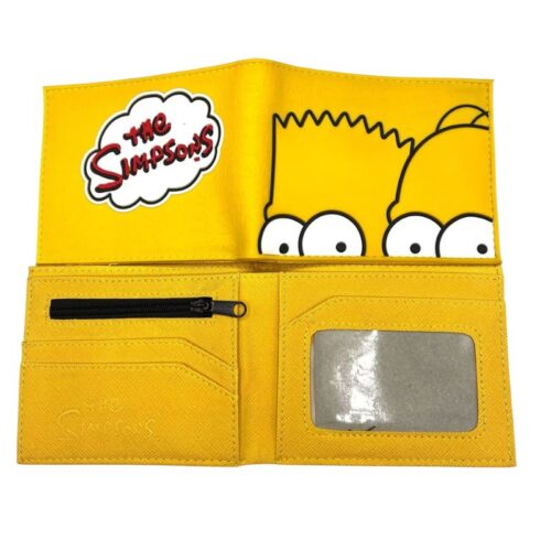 Billetera Bart y Homero PT Los Simpson Animados
