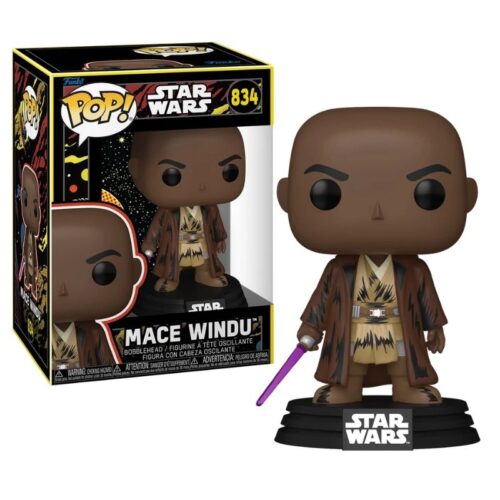 Figura Mace Windu (Retro) Funko Pop! Star Wars 834
