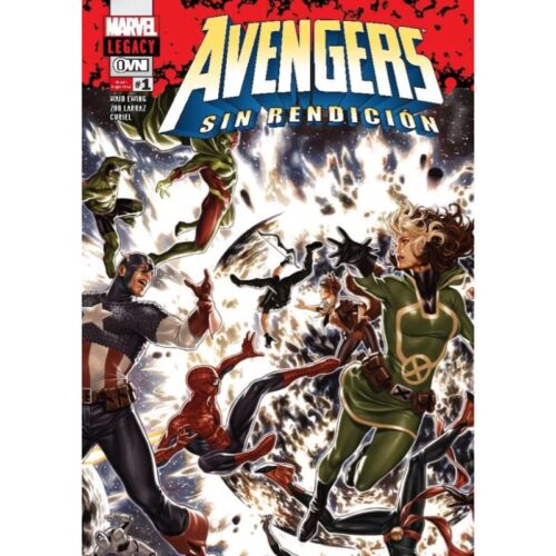 Cómic Avengers Sin Rendición Ovni Press Marvel Vol. 1 - Marvel Legacy
