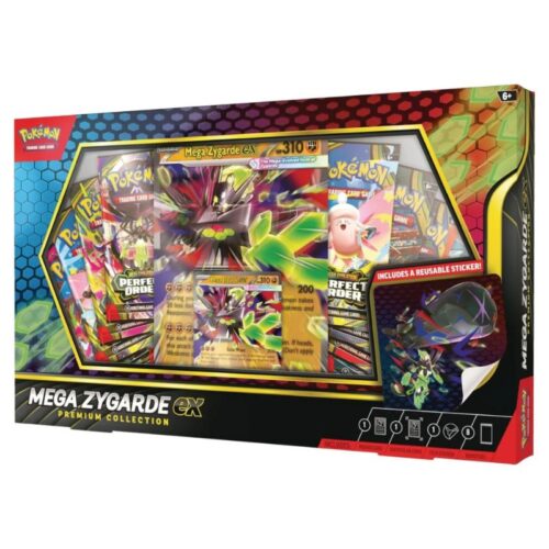 Set Cartas Mega Zygarde Ex Premium Collection The Pokémon Company TCG Pokémon Anime ING