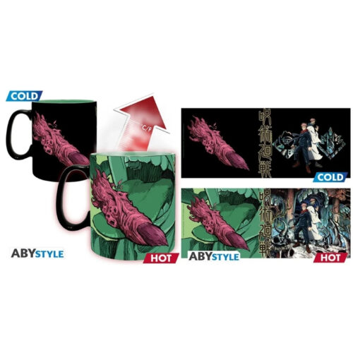 Magic Mug Yuji Itadori y Ryomen Sukuna ABYstyle Jujutsu Kaisen Anime 460 ml