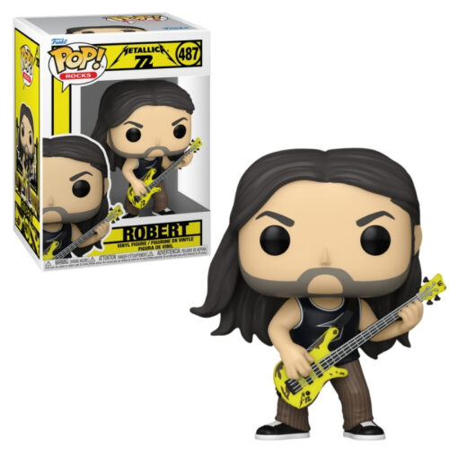 Figura Robert Trujillo Funko Pop! Metallica Iconos 487