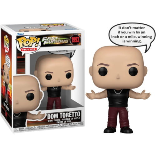 Figura Dominic Toretto Funko Pop! Fast & Furious Ciencia Ficción 1993