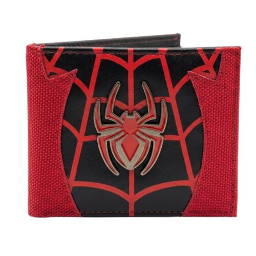 Billetera Miles Morales PT Spiderman Marvel Logo Metal