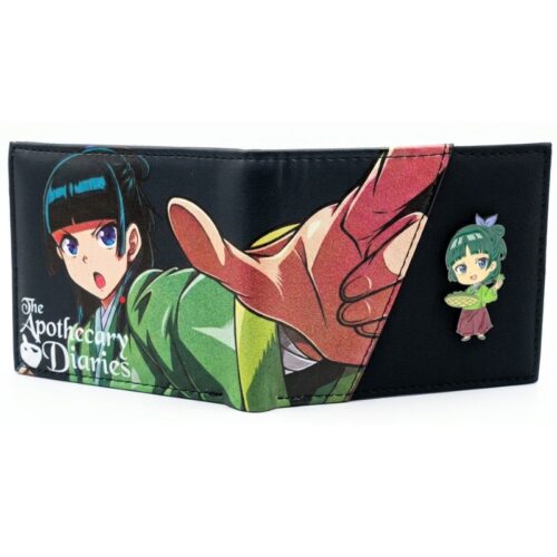 Billetera Maomao PT Los Diarios de la Boticaria Anime Logo Metal
