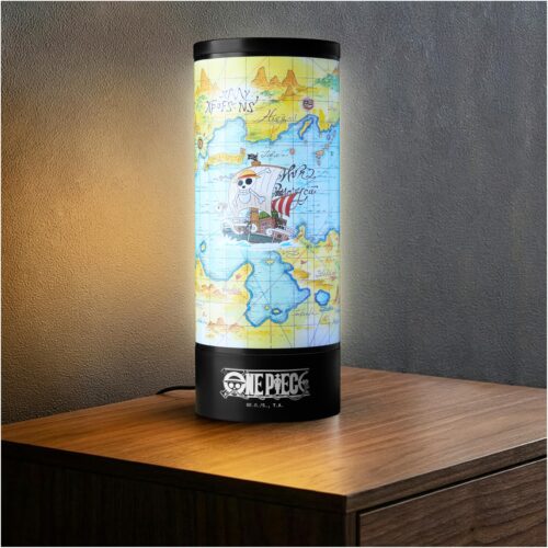 Lámpara LED One Piece Mapa Piratas 3 Niveles Brillo Regulable (Entrega de 2 a 3 semanas)