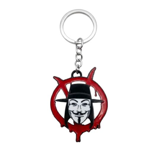Llavero Giratorio V de Vendetta Pt Dc Comics