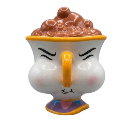 Mug Chip Pt La Bella y la Bestia Disney 3D