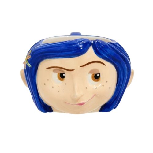Mug Coraline Jones Pt Coraline y la Puerta Secreta Animados 3D